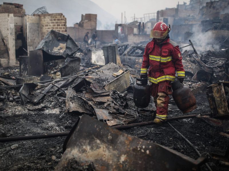 En el 2016 se registraron más de 5 mil incendios en la región de Lima, el Callao e Ic